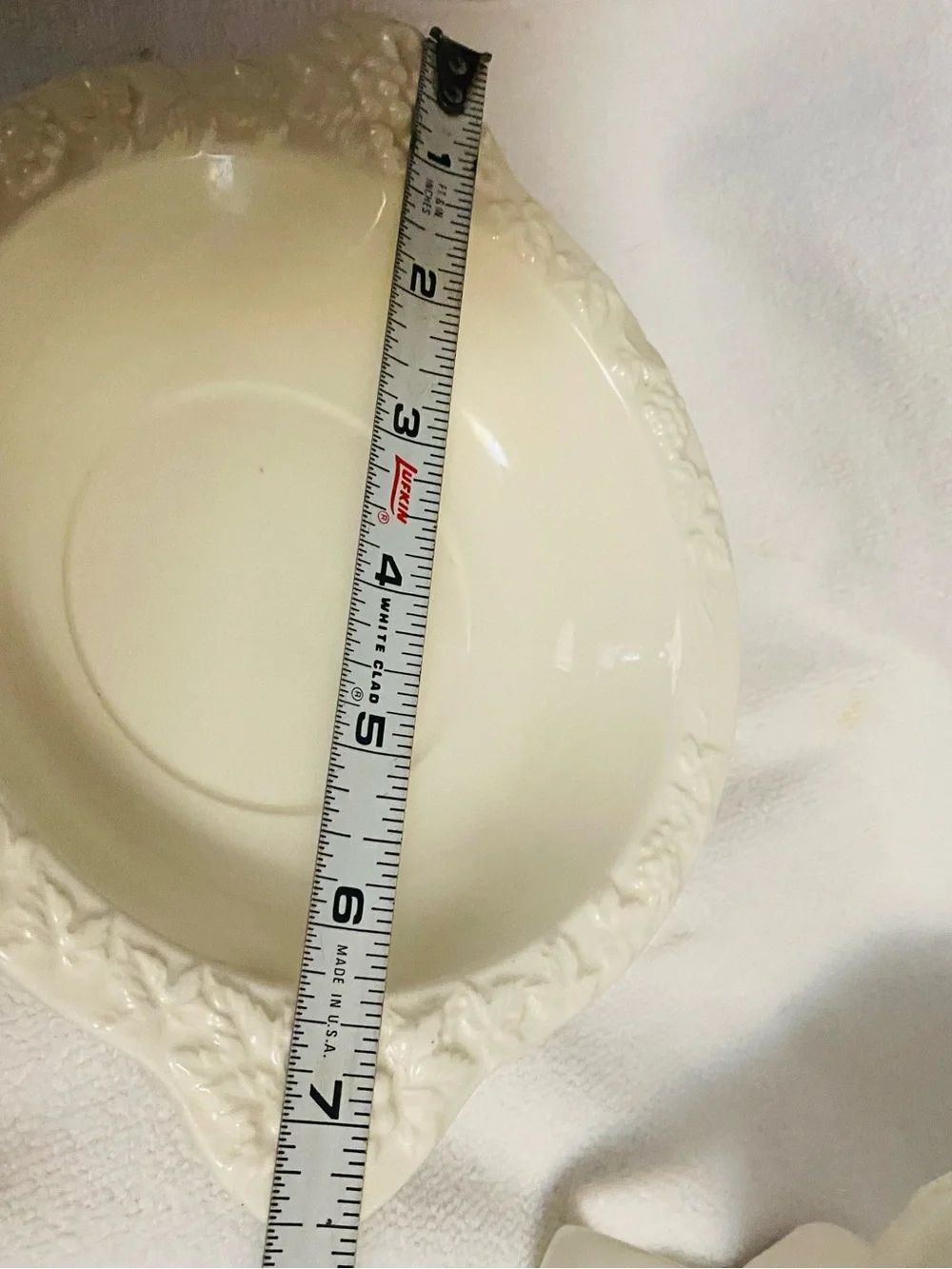 VNTG Cream Cherub Pitcher&Basin  set